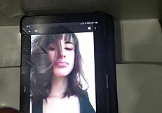 Cumtribute For My Hot Argentinian Fan