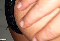 Jaylean's natural big tits bounce enticingly during passionate encounter