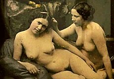 Vintage Dark London Shadows: Mature British Milfs in Hairy Lesbian Action in Roaring Twenties