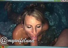 luna's always got a cock in her mouth, loving every blowjob