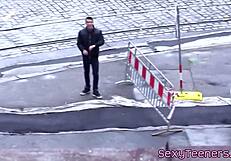 Amateur Teen Beauty Cockrides Hubby