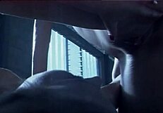 Slutty teen 18+ sucks cocks in hardcore orgy group