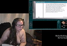 Sleek and sultry brunette gives herself some attention in Part 3