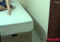 i caught her masturbating in the room