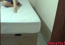 i caught her masturbating in the room