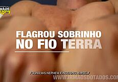 Caught Nephew Jerking Off Hard!