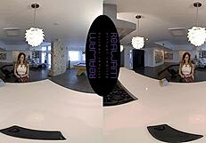 Redhead Star Shows Big Tits in Pov Hardcore