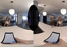 Redhead Star Shows Big Tits in Pov Hardcore