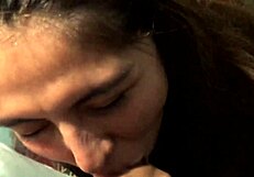 Intense Sloppy Blowjob On Big Cock By Sexy Argentine Brunette