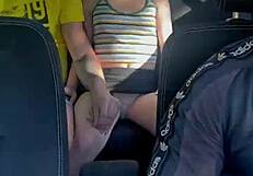 i caught a young amateur couple having sex in a taxi on hidden camera