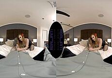 Redhead Star Shows Big Tits in Pov Hardcore