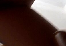 collects rent in kind while her husband films and jerks off