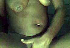 Twerking Naked On The Beach With Big Ass And Small Tits Exposed