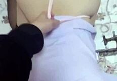 New Girlfriend in Black Stockings Gets Intense Doggystyle Fucking