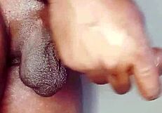 Nigerian Man Fucks Shaved Pussy with Monster Cock