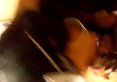 Masked amateur gives BLOWJOB, flaunts BOOBS and TITS for CUMSHOT