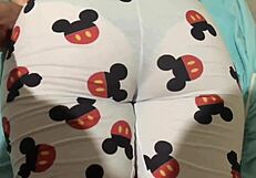 Chamaca with Ricas Nalgas Under That Tight Pajama for Raw Action