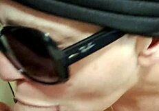 She sucks all the cum until the last drop, wow!