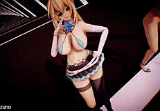 Adorable girls dancing to luvoratorrrrry in mmd r18