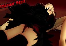 raven brawnwen takes control in weiss yuri sound loop comp