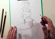 Drawing Sexy Girls In Pencil