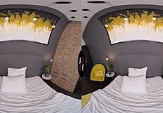 Blonde and Redhead Explore Virtual Taboo with Shaved Pussies