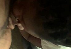 Sloppy deepthroat with my ebony girlfriend and her friend