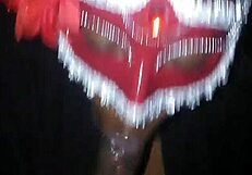 sucking big dick sloppy while twerking ass with monster cock