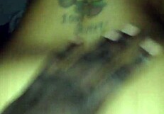 hood chick sucking african dick in the streets