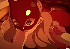 Ann supports Nekololisama in sexually related Persona 5 themed cosplay