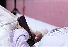 Guy Looks for Girlfriend and Cums on Friend's Face