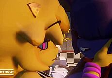 Fredina throws an insane fuck fest with big tits and big butts