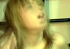 Filling sister's pussy with cum