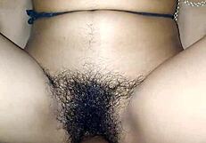 Indian Bhabi Gets Her Pussy Fucked Hard at Night