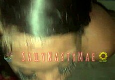 Watch This Ebony Babe Bent Over For Monster Cock In Public!