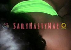 Watch This Ebony Babe Bent Over For Monster Cock In Public!