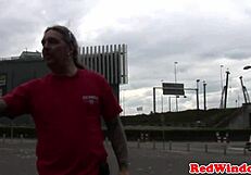 Alternative Dutch prostitute nailed hard in heels