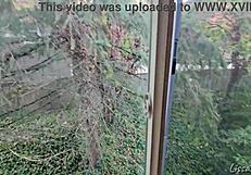 Deep conversation with stepbrother by the window