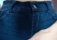 Spank that pussy with a belt!