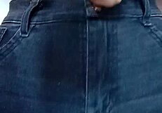 Spank that pussy with a belt!