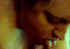 Home video of young blonde wife Deep throats and balls her husband no brains involved()));