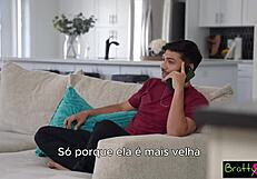 Caught sister in costume and fucked her hard – what a fantasy twist!