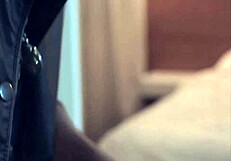 Giovana Bombom Bound and Dominated by Nego Catra During Blowjob