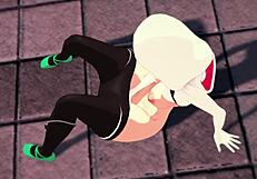 Gwen Stacy Fucked Rooftop