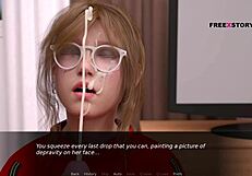 Mary Gives Handjob And Sucks Penis Till Cum In Mouth