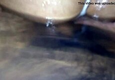 Mexicana gets bent over in doggystyle position all alone