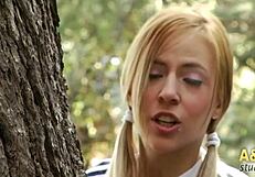 Blonde Lesly Kiss Kissing Nude In Public Outdoor Erotic Video