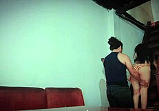 Oh My! This Hot Mexican Stepsister Struts Around The House Naked!