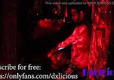 Shy ebony teen takes big black cock doggystyle