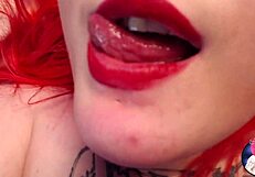 Sensual body tour with vape smoke